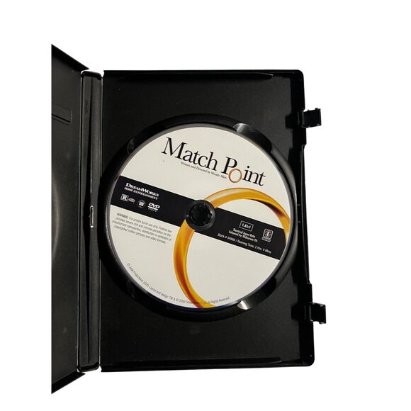 Match Point 2006 DVD Thriller Scarlett Johansson Jonathan Rhys Meyers Pre-Owned - Picture 4 of 4